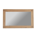 Flagstaff 48" Mirror in Natural Distressed Oak by Home Trends & Design at Eve Furniture