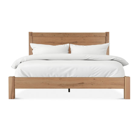 Flagstaff Queen Bed in Distressed Oak by Home Trends & Design at Eve Furniture