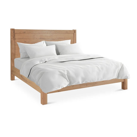 Flagstaff Queen Bed in Distressed Oak by Home Trends & Design at Eve Furniture