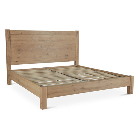 Flagstaff Queen Bed in Distressed Oak by Home Trends & Design at Eve Furniture