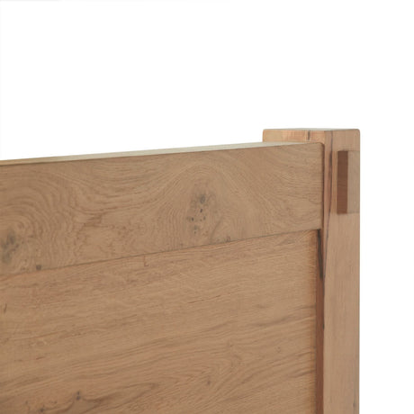 Flagstaff Queen Bed in Distressed Oak by Home Trends & Design at Eve Furniture