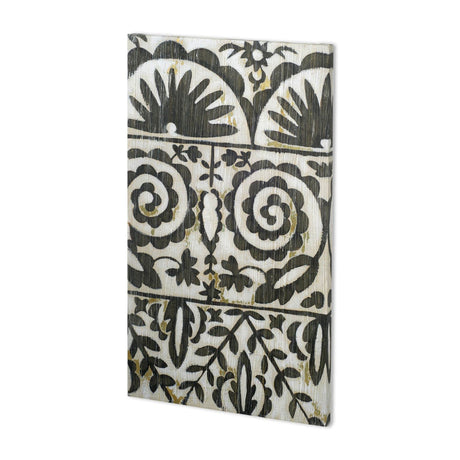Flamenco Pattern I by Chariklia Zarris a Hand Embellished Textured Canvas by Mercana at Eve Furniture
