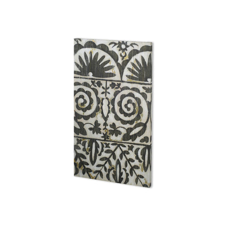 Flamenco Pattern I by Chariklia Zarris a Hand Embellished Textured Canvas by Mercana at Eve Furniture