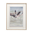 Flamingo II by Mercana Studio a Hand Embellished Textured Framed Art Print Matted under Glass by Mercana at Eve Furniture
