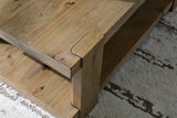 Flangren Light Brown Coffee Table by Ashley at Eve Furniture