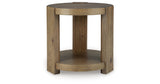 Flangren Light Brown End Table by Ashley at Eve Furniture