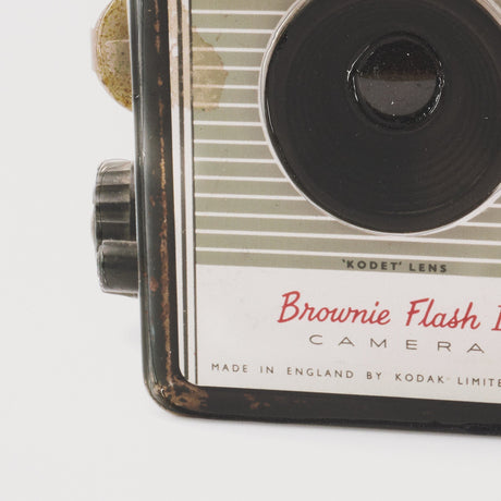 Flash Bulb Camera by Deborah Revell Hand Embelished Framed Art Print Matted under Glass by Mercana at Eve Furniture