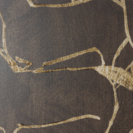 Flaxen Chestnut by Mercana Studio Hand-Embellished Textured Framed Canvas Artwork by Mercana at Eve Furniture