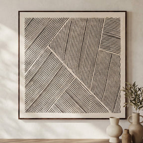 Fleet Multicolor Framed Painting by MOES at Eve Furniture