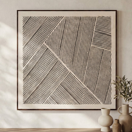 Fleet Multicolor Framed Painting by MOES at Eve Furniture