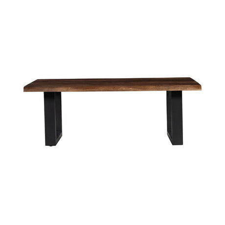 Fletcher Brown/Black Cocktail Table by Crestview at Eve Furniture