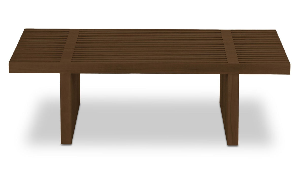 Fletcher Outdoor Coffee Table Brown by Moe's Home at Eve Furniture