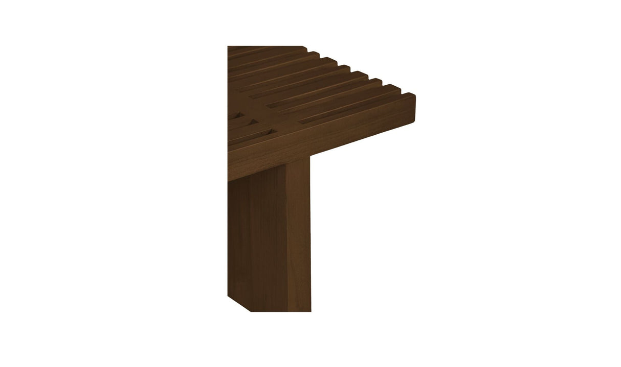 Fletcher Outdoor Coffee Table Brown by Moe's Home at Eve Furniture