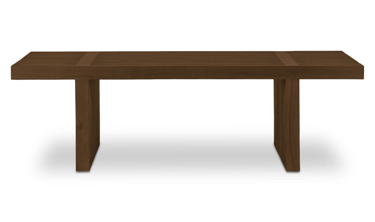 Fletcher Outdoor Coffee Table Brown by Moe's Home at Eve Furniture