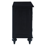 Fleur 50" Two Door Sideboard with Floral Horn Inlay and Wood by Home Trends & Design at Eve Furniture