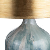 Fleur Grey/Gold Table Lamp by Crestview at Eve Furniture