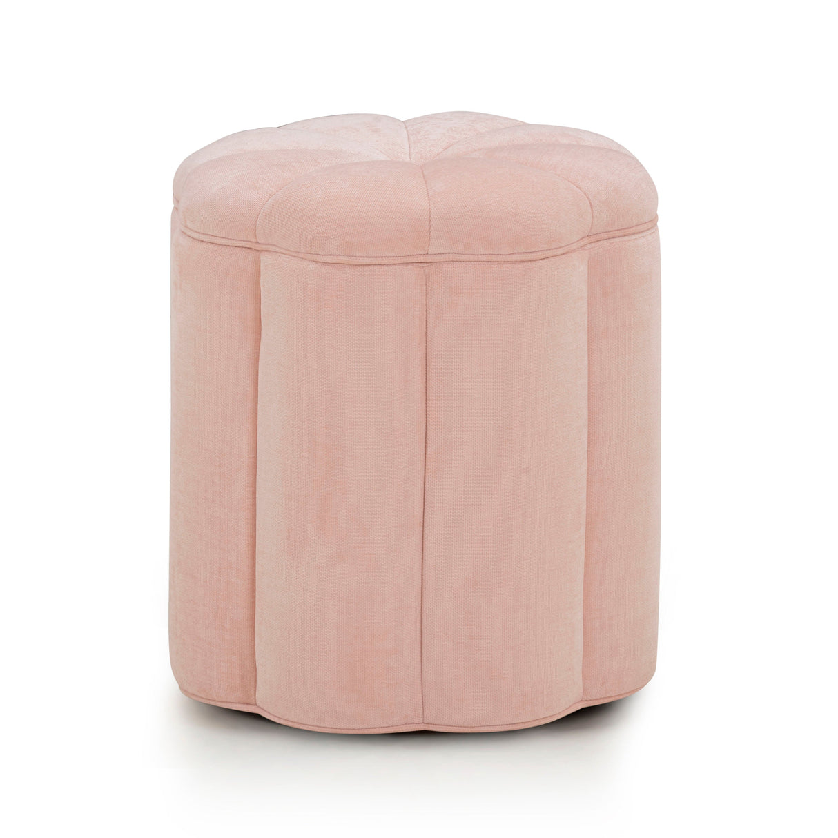 Fleur Textured Velvet Storage Ottoman by TOV Furniture at Eve Furniture