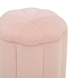 Fleur Textured Velvet Storage Ottoman by TOV Furniture at Eve Furniture