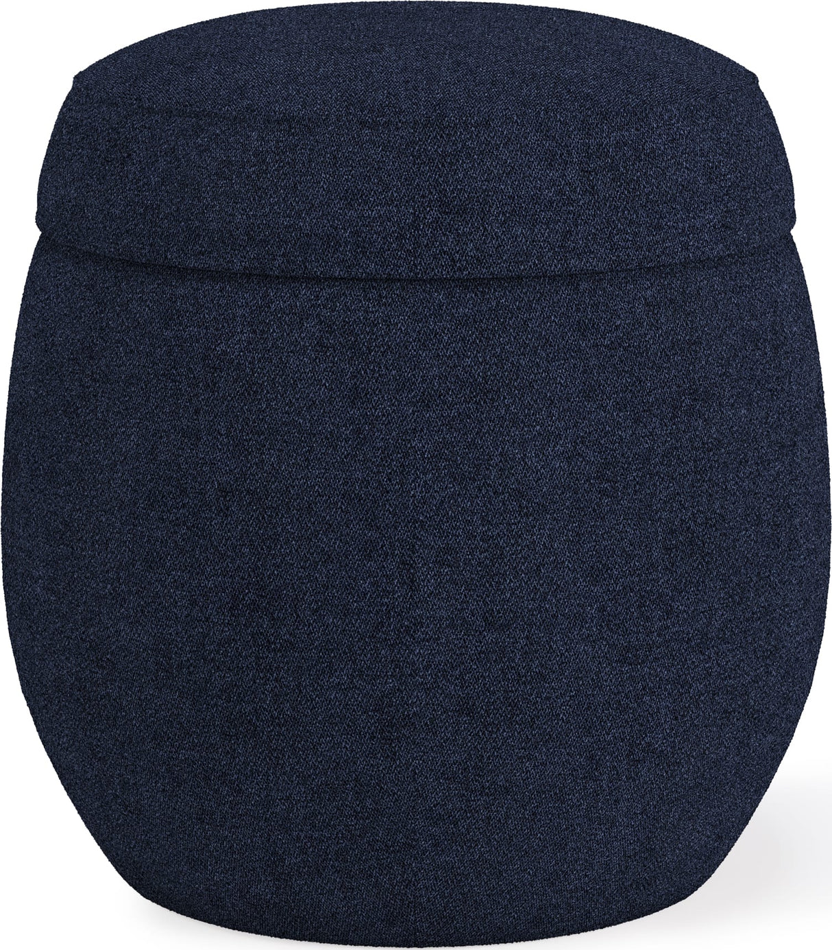 Flex Blue Jeans Upholstered Ottoman