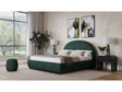 Flex California King Upholstered Bed in Emerald Chenille by Modus Furniture at Eve Furniture