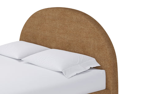 Flex Eastern King Upholstered Bed in Porcini Chenille by Modus Furniture at Eve Furniture