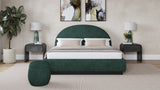 Flex Emerald Chenille Queen Upholstered Bed by Modus Furniture at Eve Furniture