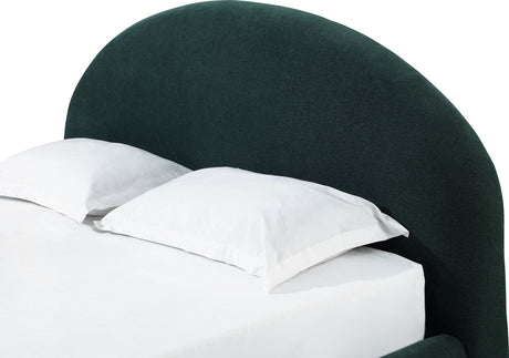 Flex Emerald Chenille Queen Upholstered Bed by Modus Furniture at Eve Furniture