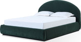 Flex Emerald Chenille Queen Upholstered Bed by Modus Furniture at Eve Furniture