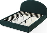 Flex Emerald Chenille Queen Upholstered Bed by Modus Furniture at Eve Furniture