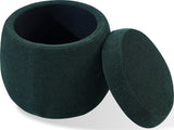 Flex Emerald Upholstered Ottoman by Modus Furniture at Eve Furniture