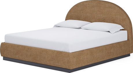 Flex Porcini Full Upholstered Bed by Modus Furniture at Eve Furniture