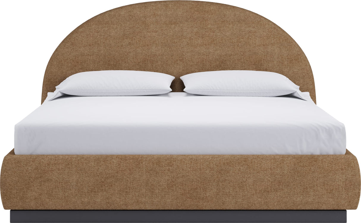 Flex Porcini Full Upholstered Bed by Modus Furniture at Eve Furniture