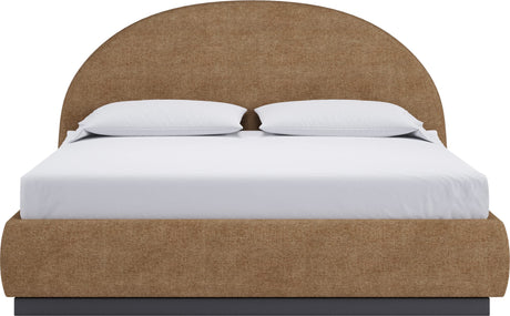 Flex Porcini Full Upholstered Bed by Modus Furniture at Eve Furniture