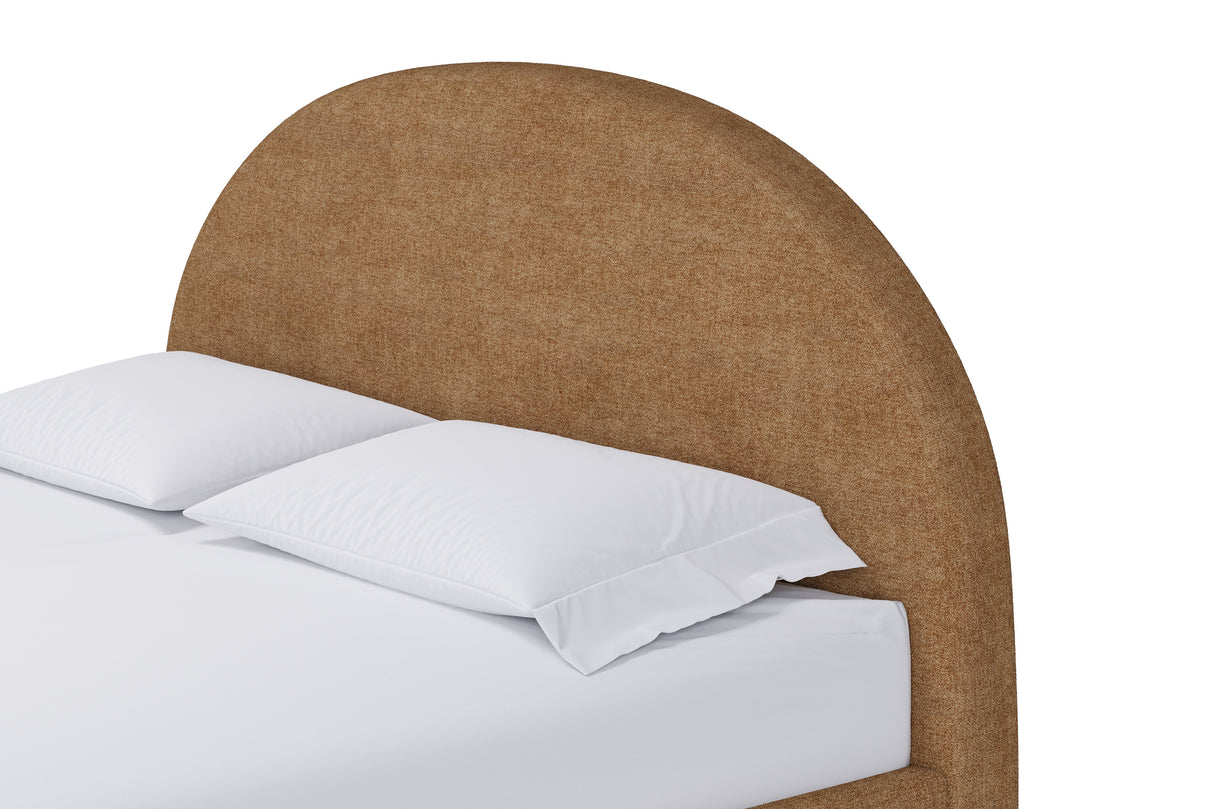 Flex Queen Upholstered Bed in Porcini Chenille by Modus Furniture at Eve Furniture