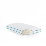 FlexFill + HyperChill White Queen Pillow by Malouf at Eve Furniture