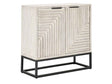 Flint Coastal White 2 Door Cabinet by Classic Home at Eve Furniture