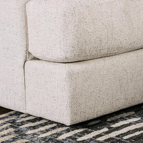 Flintshire Beige Loveseat by Furniture of America at Eve Furniture