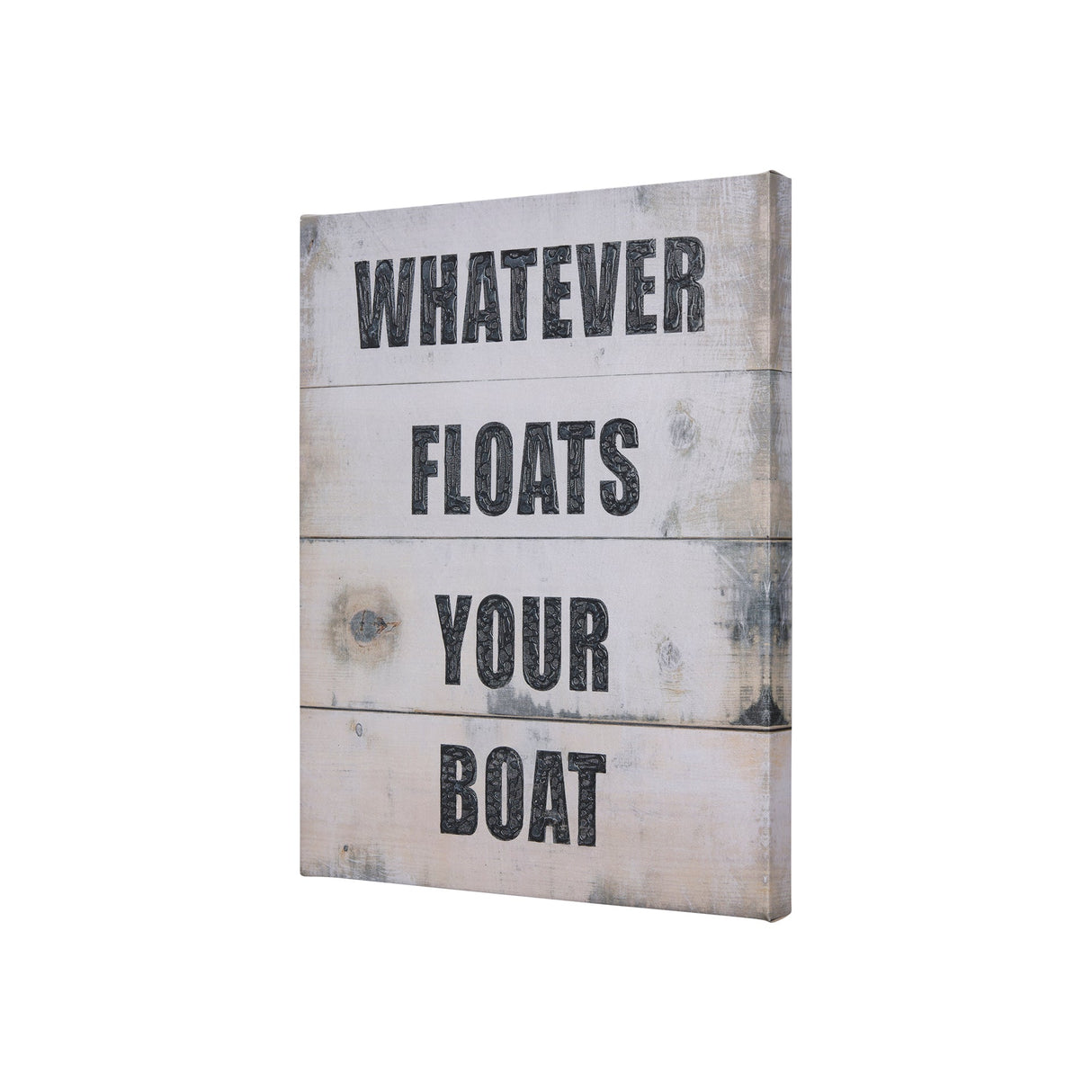Float Your Boat by Mercana Studio a Hand Embellished Textured Canvas by Mercana at Eve Furniture