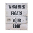 Float Your Boat by Mercana Studio a Hand Embellished Textured Canvas by Mercana at Eve Furniture