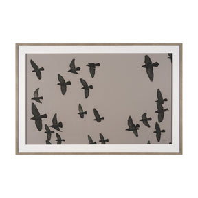 Flock I by Nathan Larson a Hand Embellished Framed Photo Print under Glass by Mercana at Eve Furniture