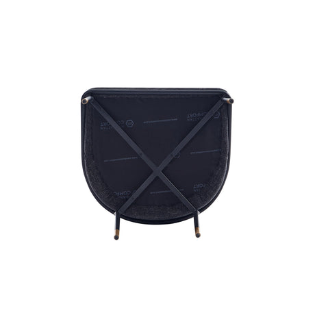 Flor Dining Chair in Black by Manhattan Comfort at Eve Furniture