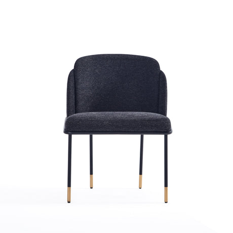 Flor Dining Chair in Black by Manhattan Comfort at Eve Furniture