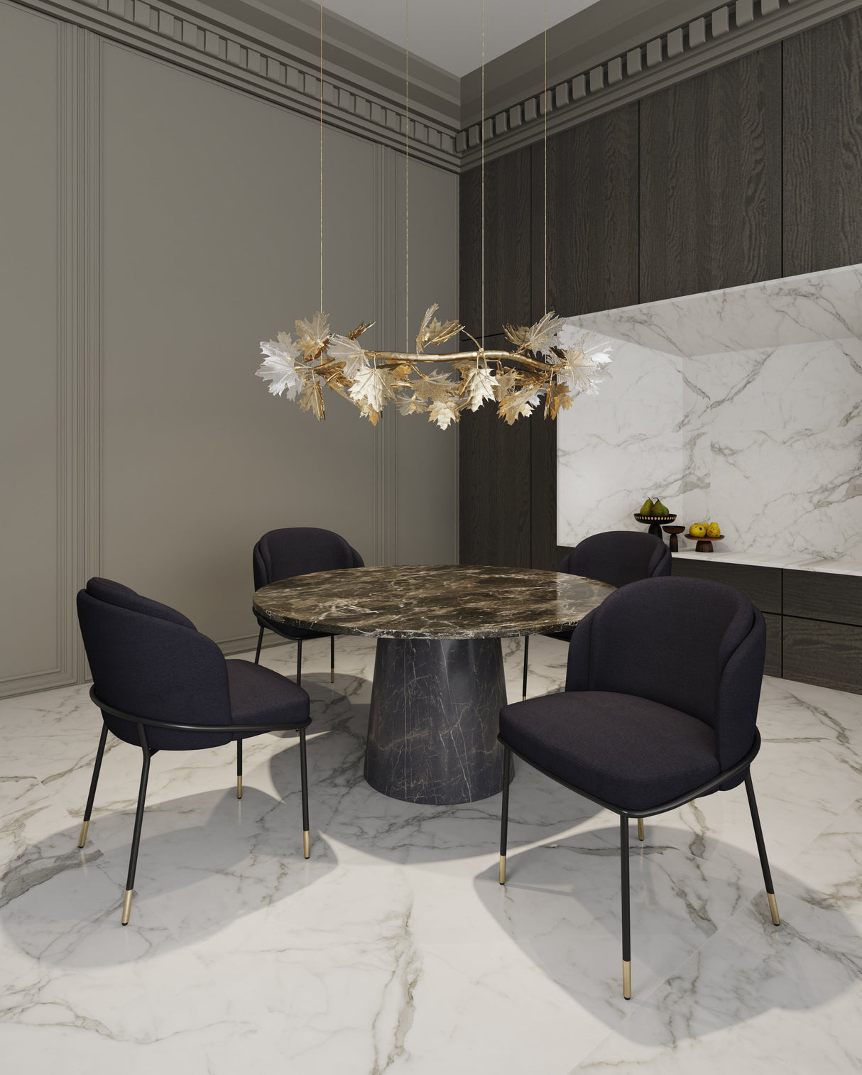 Flor Dining Chair in Black (set of 2) by Manhattan Comfort at Eve Furniture