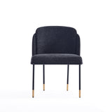 Flor Dining Chair in Black (set of 2) by Manhattan Comfort at Eve Furniture