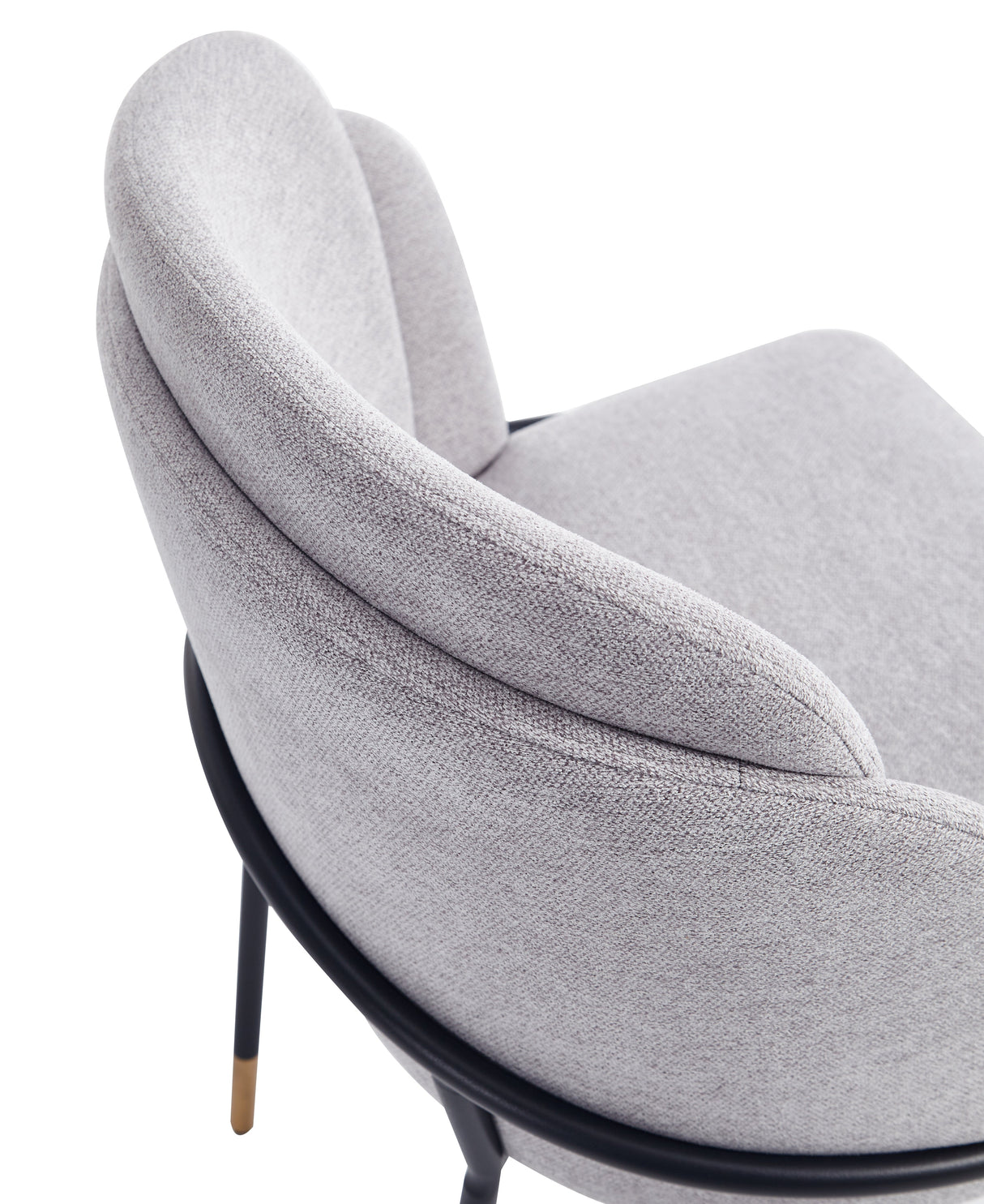 Flor Dining Chair in Gray (set of 2) by Manhattan Comfort at Eve Furniture