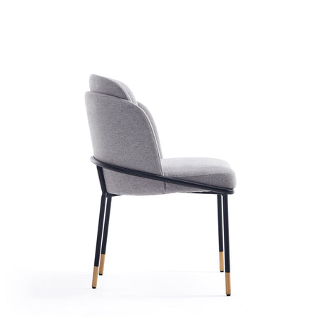Flor Dining Chair in Gray (set of 2) by Manhattan Comfort at Eve Furniture