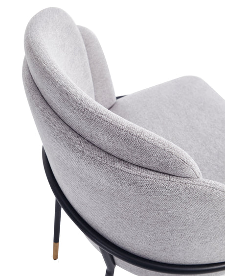 Flor Dining Chair in Grey by Manhattan Comfort at Eve Furniture