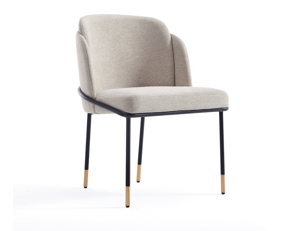 Flor Dining Chair in Wheat by Manhattan Comfort at Eve Furniture