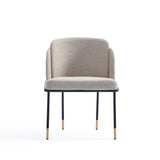 Flor Dining Chair (set of 2) in Wheat by Manhattan Comfort at Eve Furniture