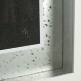 Flora I by Mercana Studio a Hand Embellished Textured Framed Art Print Matted under Glass by Mercana at Eve Furniture